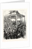 The Reception at the Pavilion, Portsmouth Dockyard, a Floral Display by Anonymous
