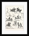 Pen-and-Ink Sketches at the Grand Military Athletic Meeting at Lillie Bridge by Anonymous
