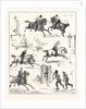 Pen-and-Ink Sketches at the Grand Military Athletic Meeting at Lillie Bridge by Anonymous