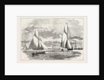 Prince of Wales Yacht Club Regatta: The Finish at Erith by Anonymous