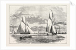 Prince of Wales Yacht Club Regatta: The Finish at Erith by Anonymous