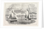Prince of Wales Yacht Club Regatta: The Finish at Erith by Anonymous