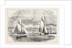 Prince of Wales Yacht Club Regatta: The Finish at Erith by Anonymous