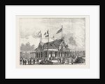 The Philadelphia Exhibition: The Singer Sewing Machine Pavilion, United States by Anonymous