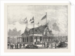 The Philadelphia Exhibition: The Singer Sewing Machine Pavilion, United States by Anonymous