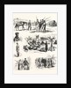 The Turco Servian War: Cavalry and Infantry of the Reserve Officers, the Camp Adieu Soldiers Dancing by Anonymous