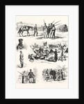 The Turco Servian War: Cavalry and Infantry of the Reserve Officers, the Camp Adieu Soldiers Dancing by Anonymous
