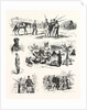 The Turco Servian War: Cavalry and Infantry of the Reserve Officers, the Camp Adieu Soldiers Dancing by Anonymous