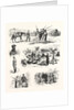 The Turco Servian War: Cavalry and Infantry of the Reserve Officers, the Camp Adieu Soldiers Dancing by Anonymous