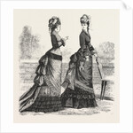 Fashion Two New Walking Costumes by Anonymous