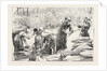 Sketches in Brittany, France, Women of Vannes Washing by Anonymous