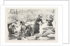 Sketches in Brittany, France, Women of Vannes Washing by Anonymous