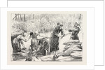 Sketches in Brittany, France, Women of Vannes Washing by Anonymous