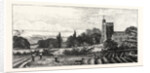The North of London, Hornsey Church, from Church Path Fields by Anonymous