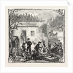 Hops and Hop Pickers, in a Kentish Hop Garden, Kent, England, the Temporary Home by Anonymous