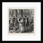 Hops and Hop Pickers, in a Kentish Hop Garden, Kent, England, Measuring the Hops by Anonymous