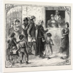 Hops and Hop Pickers, in a Kentish Hop Garden, Kent, England, Pay Day by Anonymous