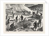 The War: Servian Soldiers Burning the Bodies of Turks Killed in the Fight of August 23, and Unrecovered on the 27th, in the Wood of Buimir, Near Alexina by Anonymous