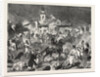 Turko Servia War, Arnauts and Circassians and Burning with Petroleum the Village of Tesica by Anonymous