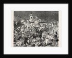 Turko Servia War, Arnauts and Circassians and Burning with Petroleum the Village of Tesica by Anonymous