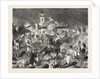Turko Servia War, Arnauts and Circassians and Burning with Petroleum the Village of Tesica by Anonymous