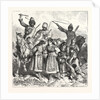 The Turko Servian War, Circassians Carying Off Bulgarian Women and Children, Turkey, Serbia by Anonymous