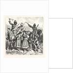 The Turko Servian War, Circassians Carying Off Bulgarian Women and Children, Turkey, Serbia by Anonymous