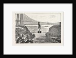 Mdlle. Spelterini Crossing the Niagara River on a Tight Rope by Anonymous