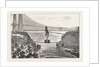 Mdlle. Spelterini Crossing the Niagara River on a Tight Rope by Anonymous