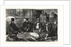 The War, Servian Staff Officers and Monks Holding a Council of War in the Monastery of St. Arandjel by Anonymous
