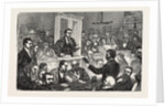 The Dr. Slade Prosecution, Sketch in Court During the Second Hearing, Re-Examination of Professor Lankester by Anonymous