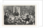 The Dr. Slade Prosecution, Sketch in Court During the Second Hearing, Re-Examination of Professor Lankester by Anonymous