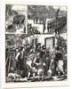 The Turko-Servian War, Prince Milan and Staff Saluting the Sacred Flag of Russia, Village of Semendria, Reading Accounts of the Last Battle by Anonymous