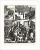 The Turko-Servian War, Prince Milan and Staff Saluting the Sacred Flag of Russia, Village of Semendria, Reading Accounts of the Last Battle by Anonymous