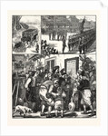 The Turko-Servian War, Prince Milan and Staff Saluting the Sacred Flag of Russia, Village of Semendria, Reading Accounts of the Last Battle by Anonymous