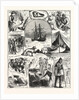 Return of the Arctic Expedition, Sketches on Board Her Majesty's Ships Alert and Discovery, at Queenstown, New Zealand, on Oct. 1876 by Anonymous