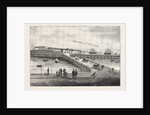New Pier and Railway Station, for Portsmouth Harbour by Anonymous
