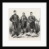 The War, Two Members of the Young Bulgarian on the Right by Anonymous