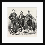 The War, Two Members of the Young Bulgarian on the Right by Anonymous