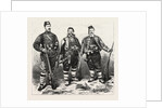 The War, Two Members of the Young Bulgarian on the Right by Anonymous