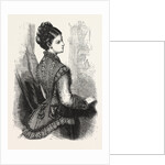 Fashion, Net Insertion and Lace Sleeveless Jacket by Anonymous