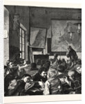 Preparing for the Christmas Holidays, the Interrupted Lesson by Anonymous