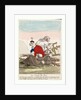 A Member of the Third Estate, Possibly a Woman, Kneeling on Top of a Fallen Friar, Cutting Wooden Branches or Horns from His Head by Anonymous