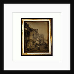 North Side of Chestnut Street, Philadelphia, Pennsylvania, Between 1842 and 1845 by Anonymous