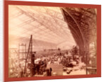 Interior of Gallery of Machines, Showing Machines Being Set Up, Paris Exposition, 1889, France, Napoleon Dufeu by Anonymous