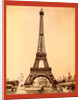 Eiffel Tower, Looking Toward Trocadéro Palace, Paris Exposition, 1889 by Anonymous
