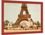 Eiffel Tower and Fountain, Exposition Universal, 1900, Paris, France, Between Ca. 1890 and Ca. 1900 by Anonymous