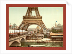 Eiffel Tower and General View of the Grounds, Exposition Universal, 1900, Paris, France, Between Ca. 1890 and Ca. 1900 by Anonymous