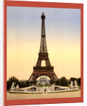 Eiffel Tower, Full-View Looking Toward the Trocadero, Exposition Universal, 1900, Paris, France, Between Ca. 1890 and Ca. 1900 by Anonymous