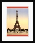 Eiffel Tower, Full-View Looking Toward the Trocadero, Exposition Universal, 1900, Paris, France, Between Ca. 1890 and Ca. 1900 by Anonymous